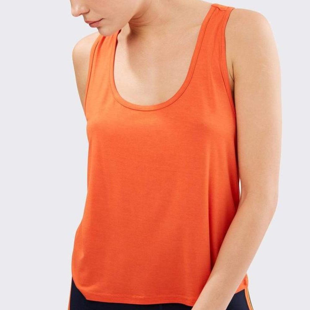 Splits59 Etta Tank Top in Orange